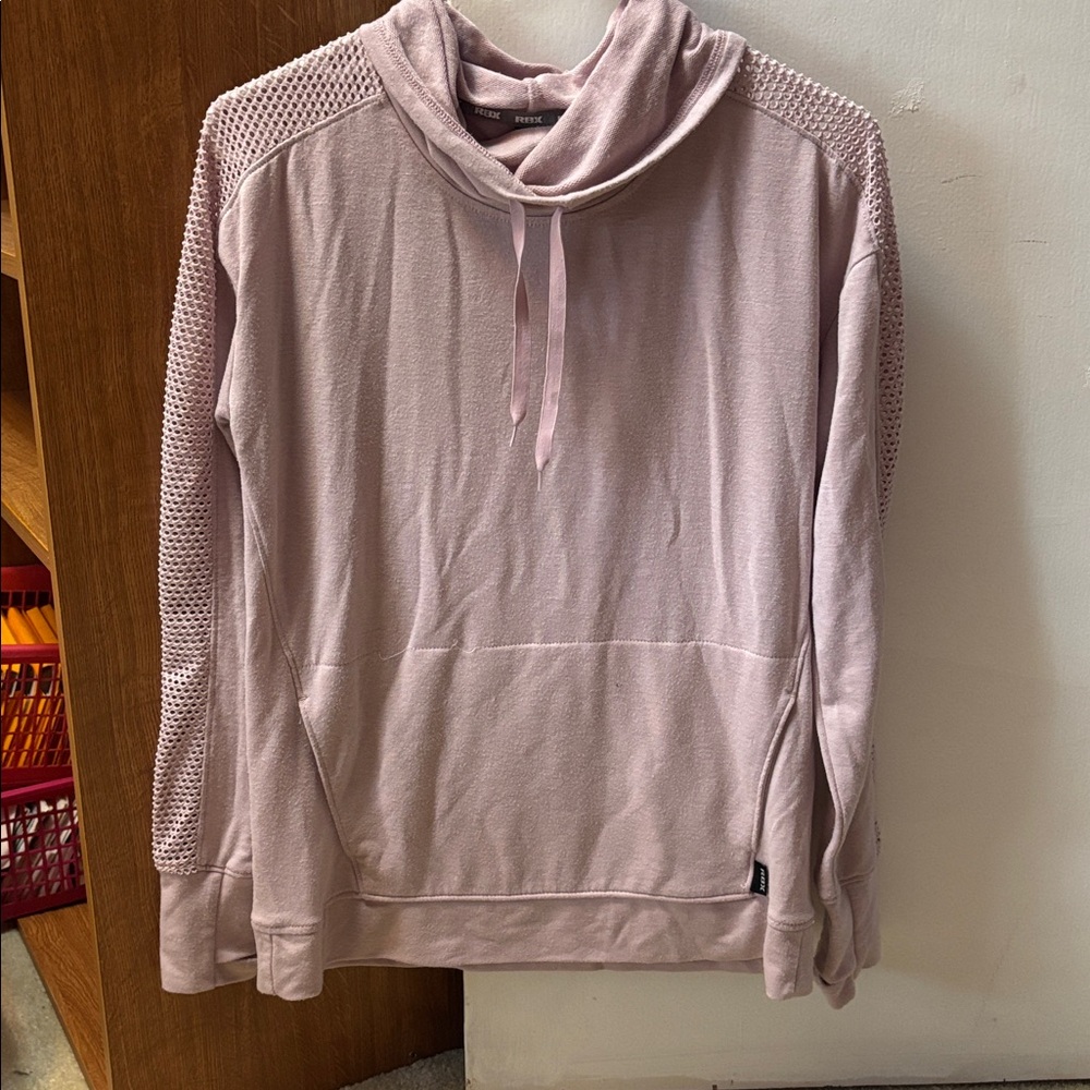 Pink Hooded Sweatshirt